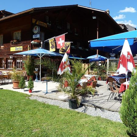 Gasthof Derby Hotel Zweisimmen Esterno foto